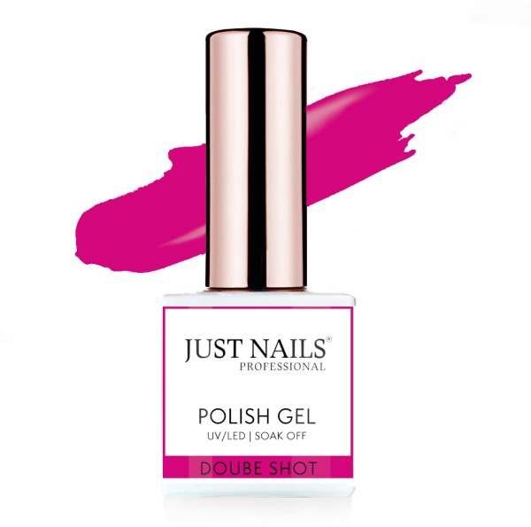 JUSTNAILS Gel Polish Color - Double Shot - Shellac Soak-off