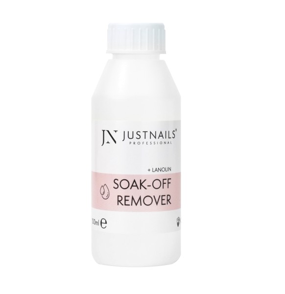 JUSTNAILS Premium Soak Off & Acryl Remover mit Lanolin