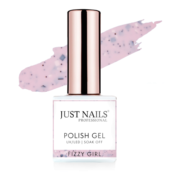 JUSTNAILS Gel Polish Color - Fizzy Girl - Shellac Soak-off